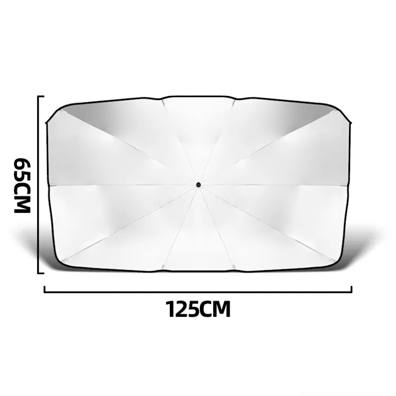 سایبان چتری آفتابگیر شیشه جلو خودرو