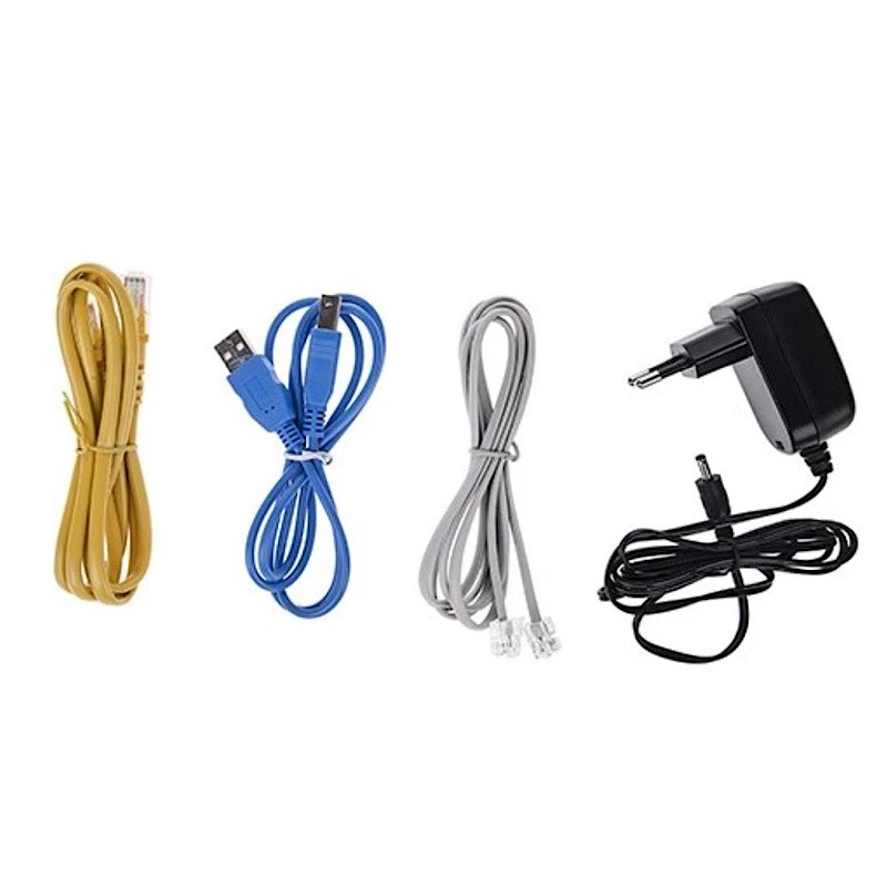 مودم روتر باسیم ADSL/ADSL2/ADSL2+(Plus) دی-لینک مدل DSL-2520U (غیراستوک/نو)