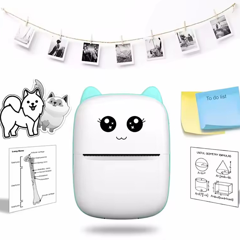 مینی پرینتر همراه بدون نیاز به جوهر مدل Rabbit