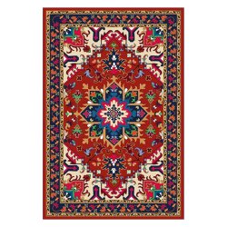 فرش مخمل نادی طرح سنتی کد o146