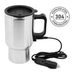 ماگ و فلاسک فندکی تمام استیل خودرو