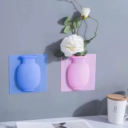 گلدان فانتزی سیلیکونی مدل دیواری