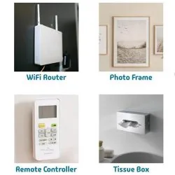 میخ چسبی دوطرفه نر و ماده وارداتی 3 بسته 2 تکه ای