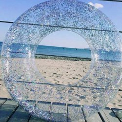 حلقه بادی شنا و استخر طرح اکلیلی مدل 80 سانتی متری