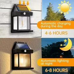 لامپ دیواری خورشیدی 3 حالته مدل Solar