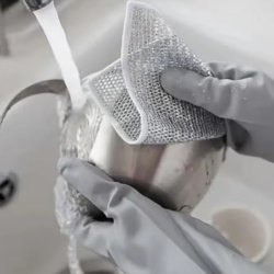 اسکاچ و دستمال توری بسته 3 عددی